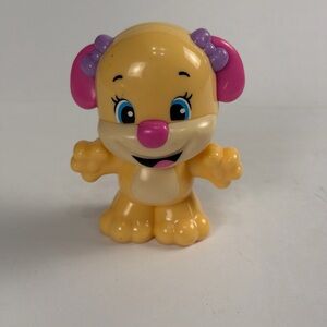 FISHER PRICE LAUGH & LEARN 3” SMART TRAIN Girl PUPPY HTF